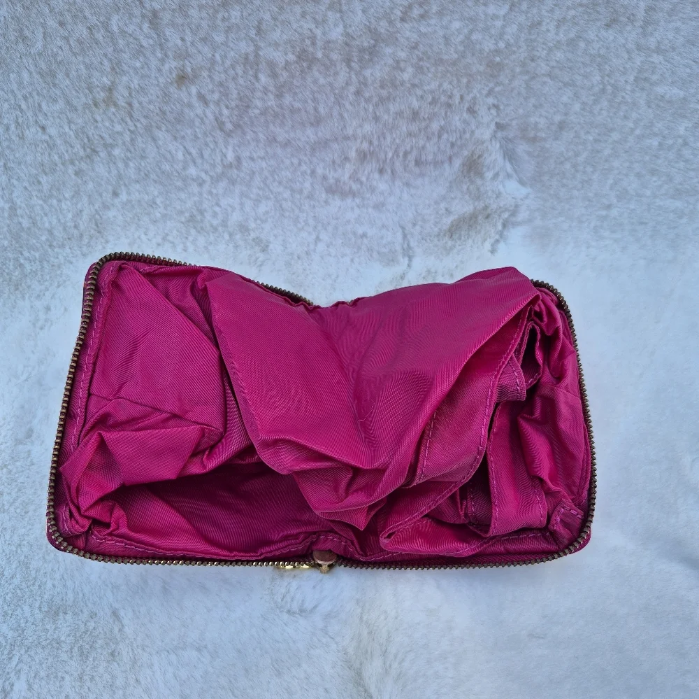 Tory Burch Nylon Cheeah Tote Bag Rare - Picture 4 of 8